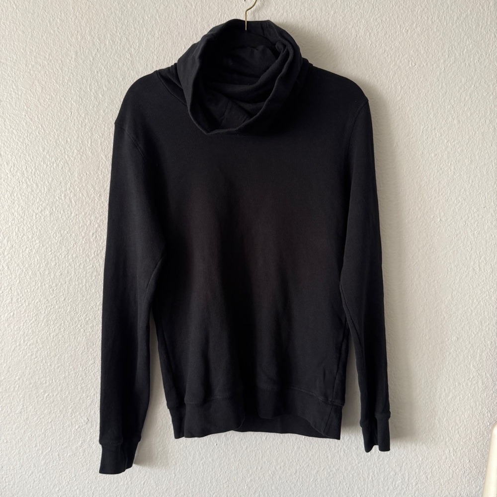 Zara Man Black Turtle Neck Sweater Sweatshirt Pullover  Size S